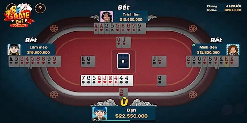 Game Bài Tú Lơ Khơ 68GB - Siêu Phẩm Đỏ Đen Hot Nhất 2025 3 Các tổ hợp bài phổ biến