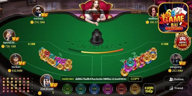 Tài Xỉu Là Gì? Những Phiên Bản Gây Sốt Tại nhà cái 68gb 4 Phiên bản MD5 khá được ưa chuộng