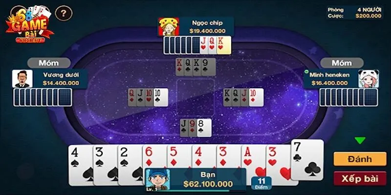 Game Bài Tú Lơ Khơ 68GB - Siêu Phẩm Đỏ Đen Hot Nhất 2025 4 Chia sẻ mẹo hay đánh bài Tú Lơ Khơ 68GB cực đỉnh